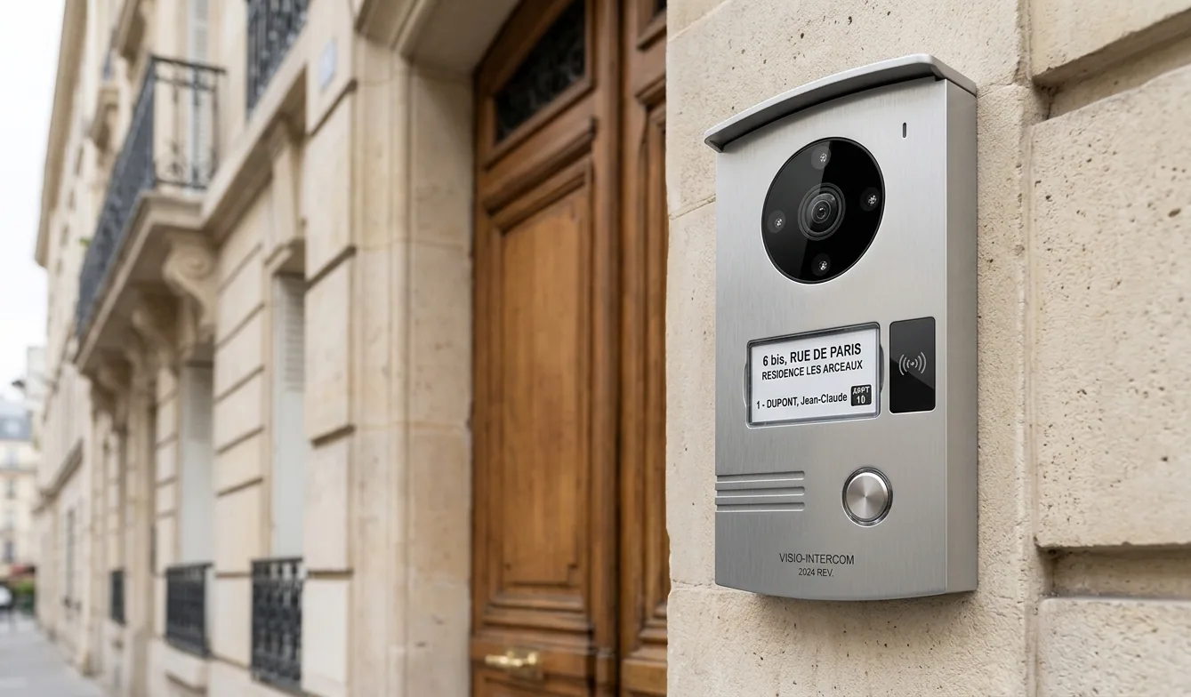 Interphone et visiophone à Agde — après (chantier 5)